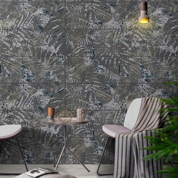 Shop Mir Jumanji Black Tropic Deco 12x48 | Artistic Tile & Stone