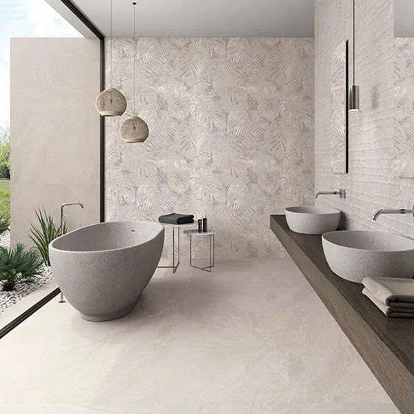 Shop Jumanji Pearl Tropic Deco |   Artistic Tile & Stone