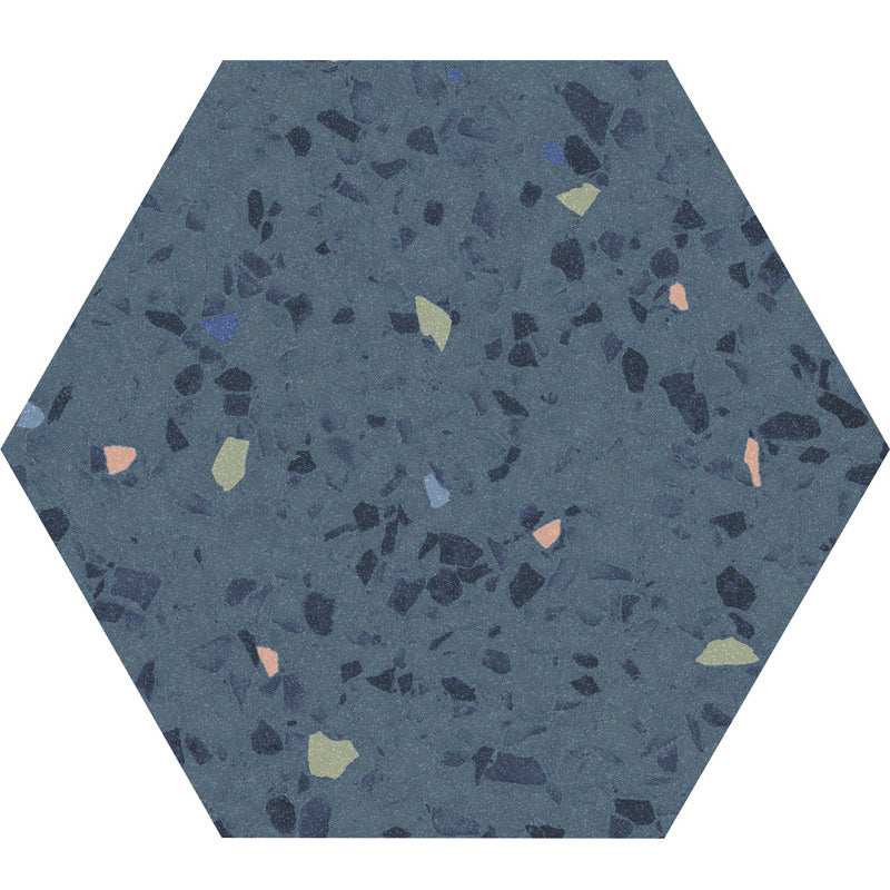 Shop Mir Terra Blue Spec Hex |   Artistic Tile & Stone