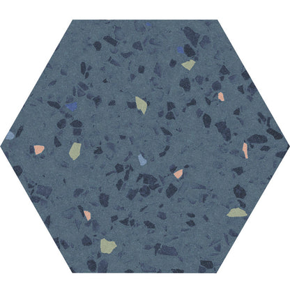 Shop Mir Terra Blue Spec Hex |   Artistic Tile & Stone