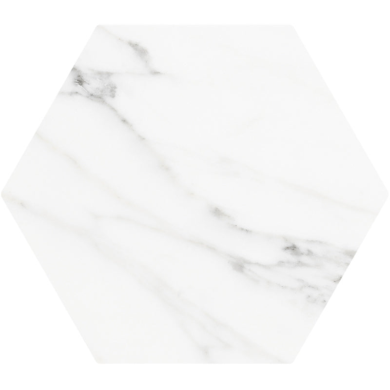 Shop Mir Terra Carrara Hex |   Artistic Tile & Stone