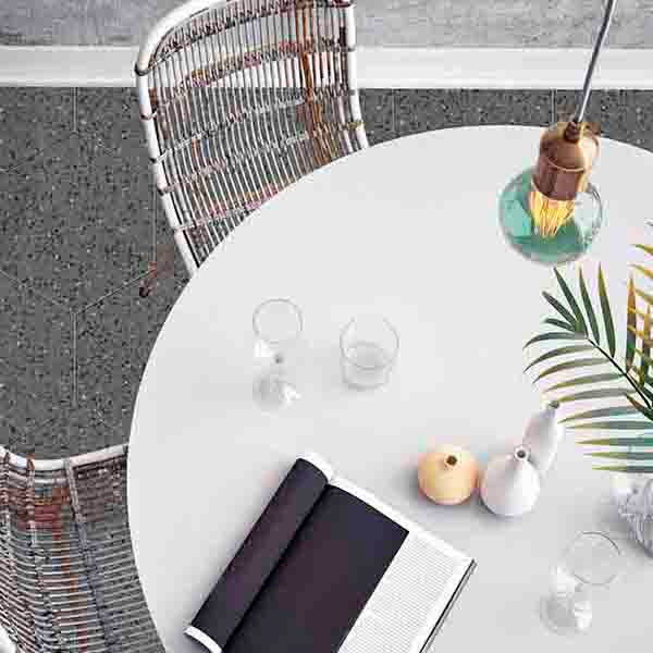 Shop Terra Grey Spec Hex |   Artistic Tile & Stone
