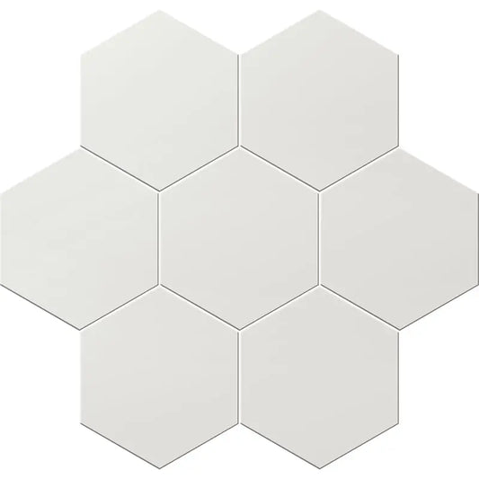 Shop Mir Terra White Hex | Artistic Tile & Stone