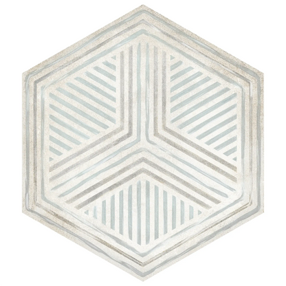 Shop Marcato Habitiana Luci 8 inch Hex |   Artistic Tile & Stone
