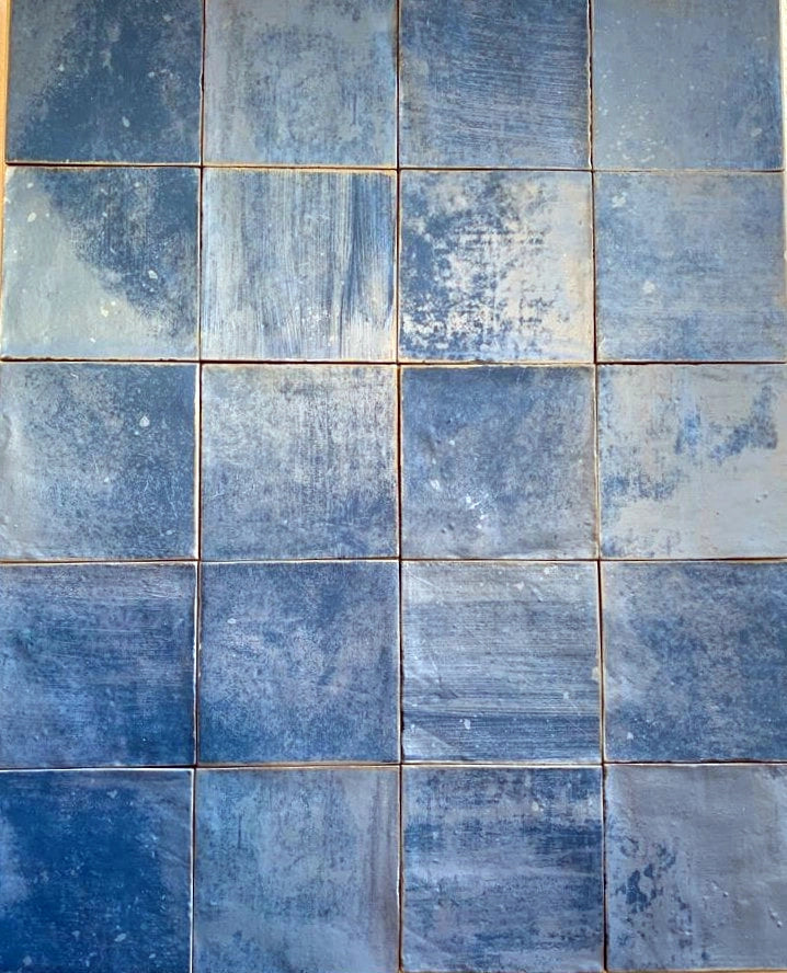 Shop Marlow Blue Bayou 4x4 |   Artistic Tile & Stone