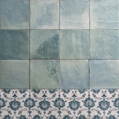 Shop Marlow Seafoam Green 4x4 |   Artistic Tile & Stone