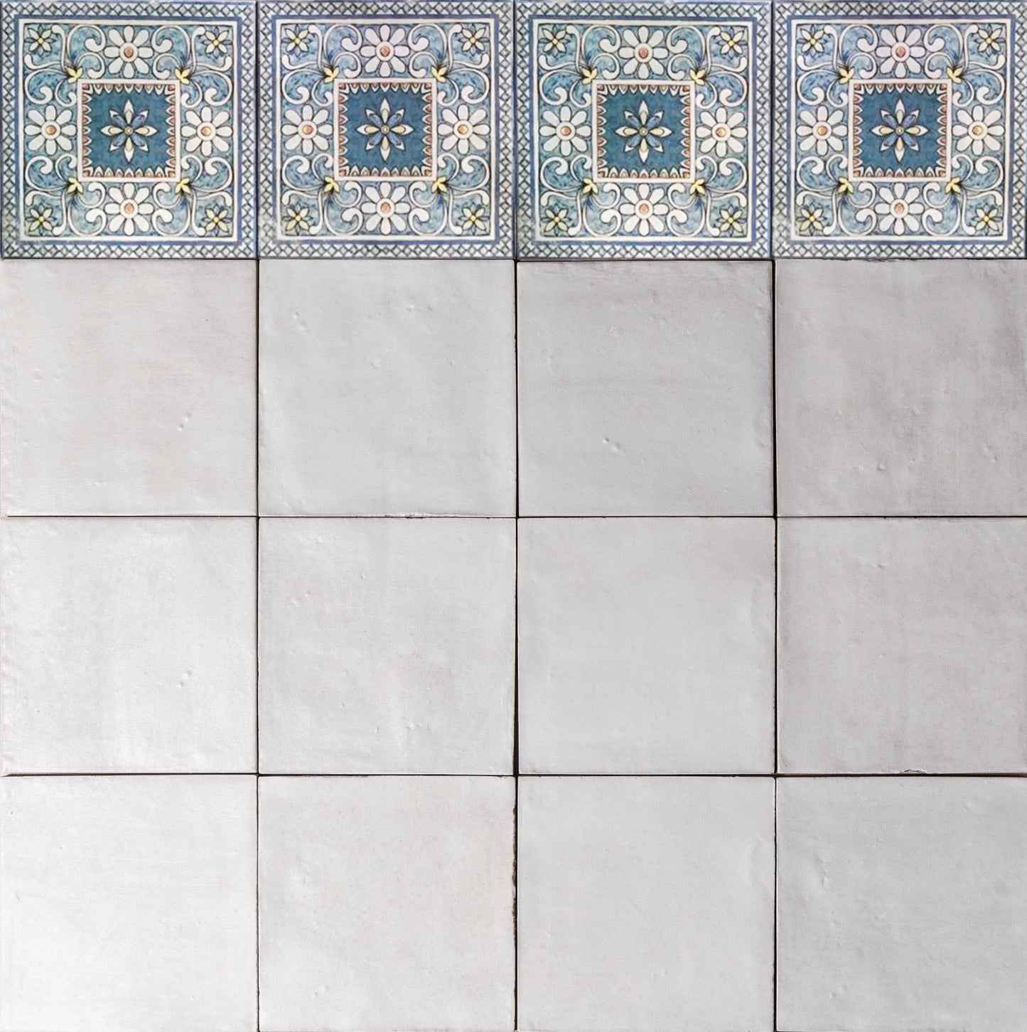Shop Marlow White Whale 4x4 |   Artistic Tile & Stone