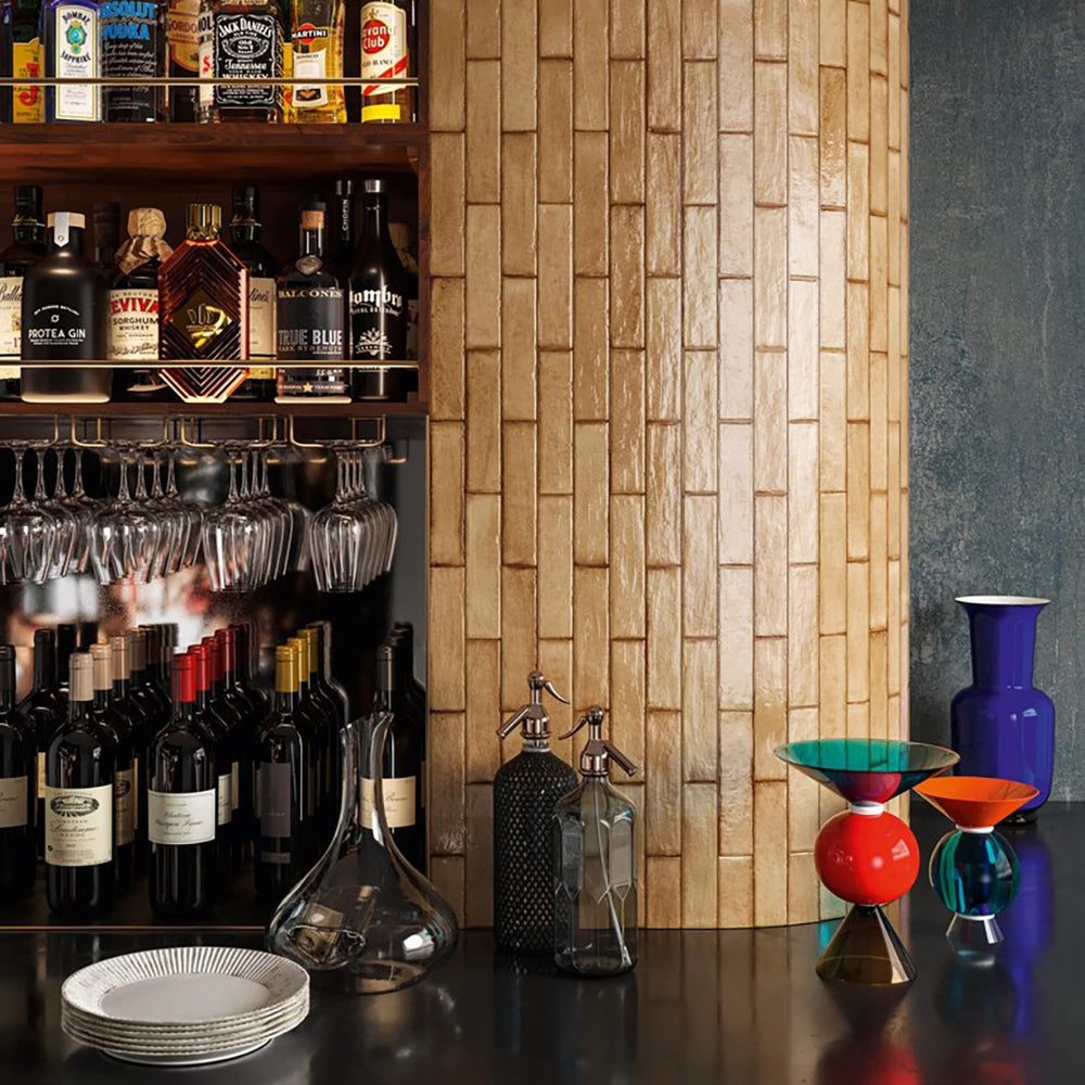 Shop Tetris Sienna 2x8 |   Artistic Tile & Stone