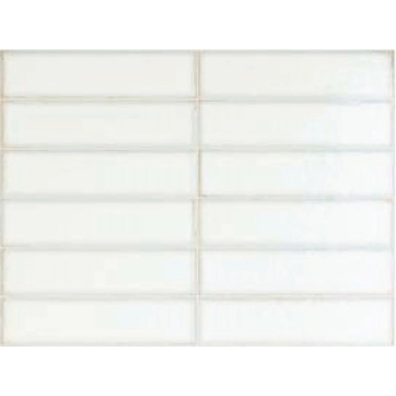 Shop Tetris White Matte 2x8 |   Artistic Tile & Stone