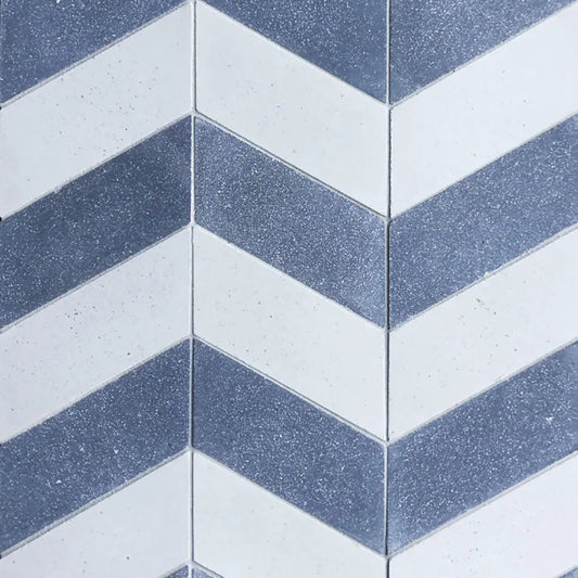 Shop Tabarka Cement 5 x 3 Chevron | Artistic Tile & Stone