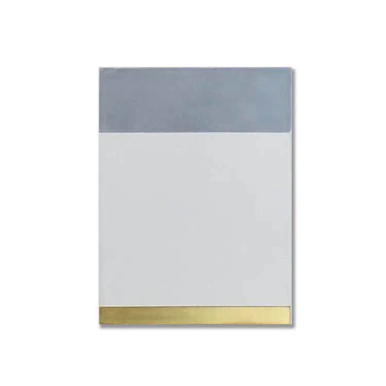 Shop Kavim 3 White & Gray 6x8 with Brass Insert |   Artistic Tile & Stone