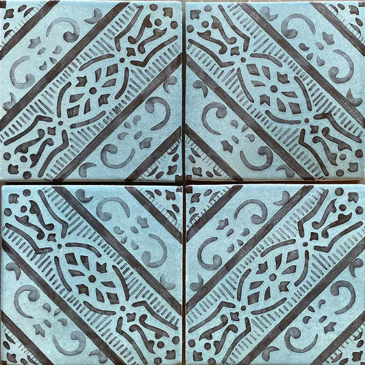 Shop Tabarka Motiff Caspian BA 6x6 | Artistic Tile & Stone