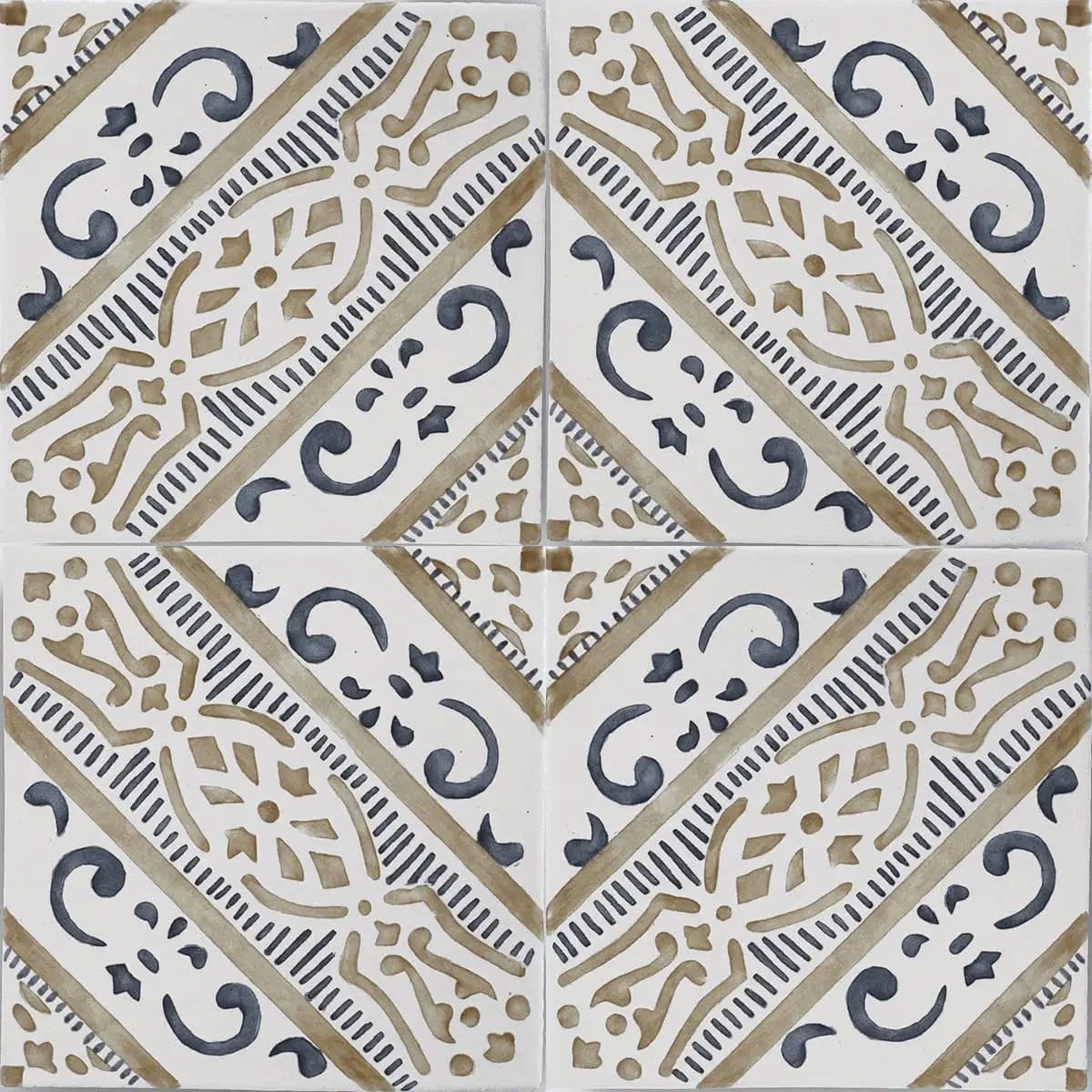 Shop Tabarka Motiff Caspian TS 6x6 | Artistic Tile & Stone