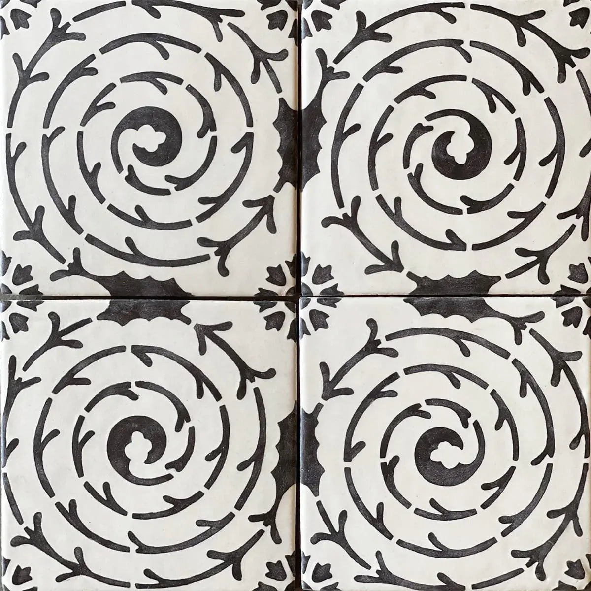Shop Tabarka Motiff Whirl RBC 6x6 | Artistic Tile & Stone