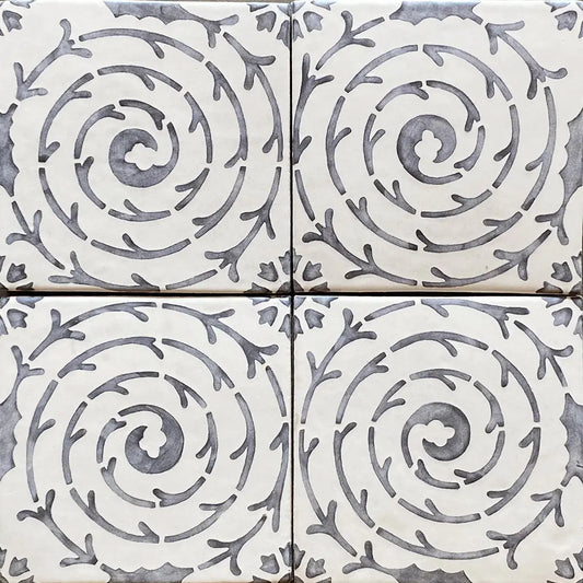 Shop Tabarka Motiff Whirl S 6x6 | Artistic Tile & Stone