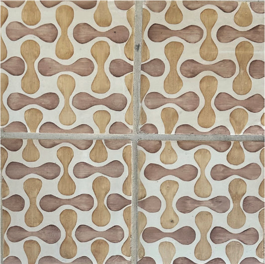 Shop Tabarka Corteo 2 on 4-5/8x4-5/8 |   Artistic Tile & Stone