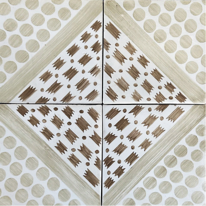 Shop Tabarka Le Marais 1 on 4-5/8x4-5/8 |   Artistic Tile & Stone
