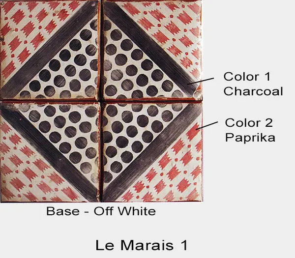 Le Marais 1 on 4-5/8x4-5/8 