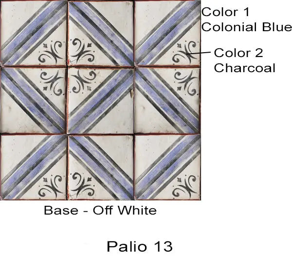Palio 13 on 4-5/8 x 4-5/8 
