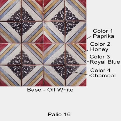 Palio 16 on 4-5/8 x 4-5/8 