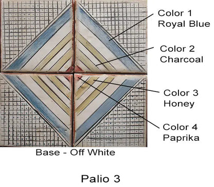 Palio 3 on 4-5/8 x 4-5/8 