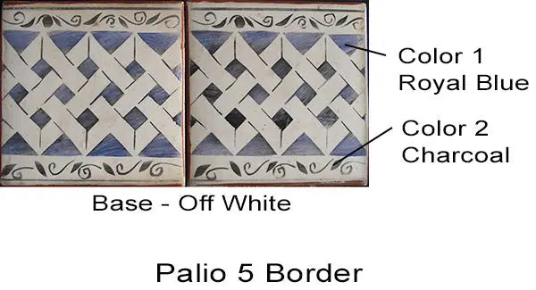 Palio 5b on 4-5/8 x 4-5/8 