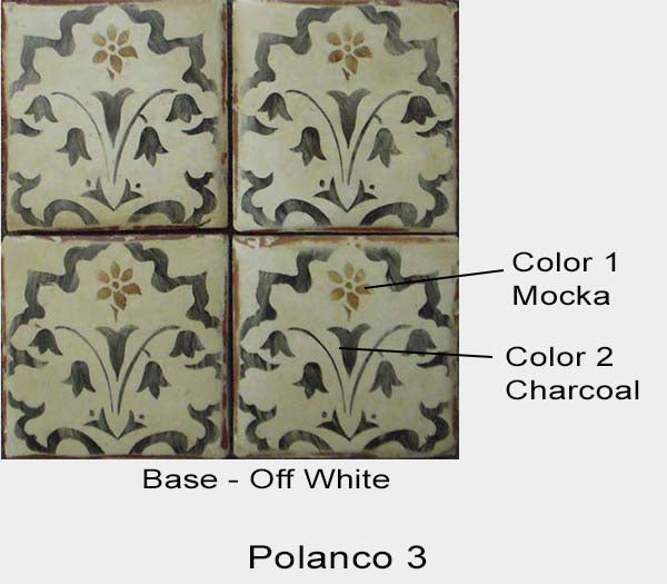 Shop Polanco 3 on 4-5/8x4-5/8 |   Artistic Tile & Stone