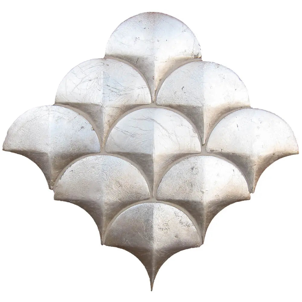Shop Tabarka L'Est 6 Fan Shape - 5-1/4x6x1/2 | Artistic Tile & Stone