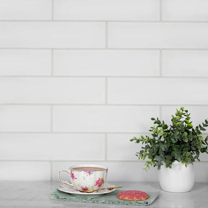 Tuxedo 3x12 Tile Matte White