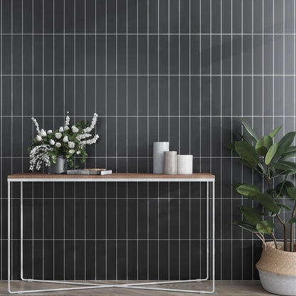 Tuxedo 3x12 Tile Satin Black