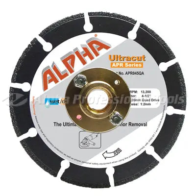 Shop Alpha APR45QA Ultracut APR 4-1/2 Quad Drive |   Artistic Tile & Stone
