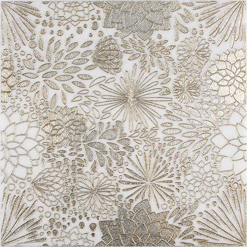 Shop Mir Skalini Dahlia Gold |   Artistic Tile & Stone
