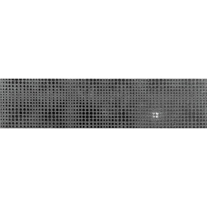 Shop Mir Skalini Etched Dots Black 3x12 |   Artistic Tile & Stone
