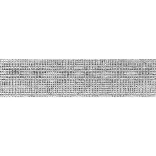 Shop Mir Skalini 3x12 Etched Dots Silver Grey | Artistic Tile & Stone