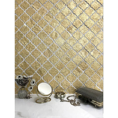 Shop Mir Skalini Burj Gold |   Artistic Tile & Stone