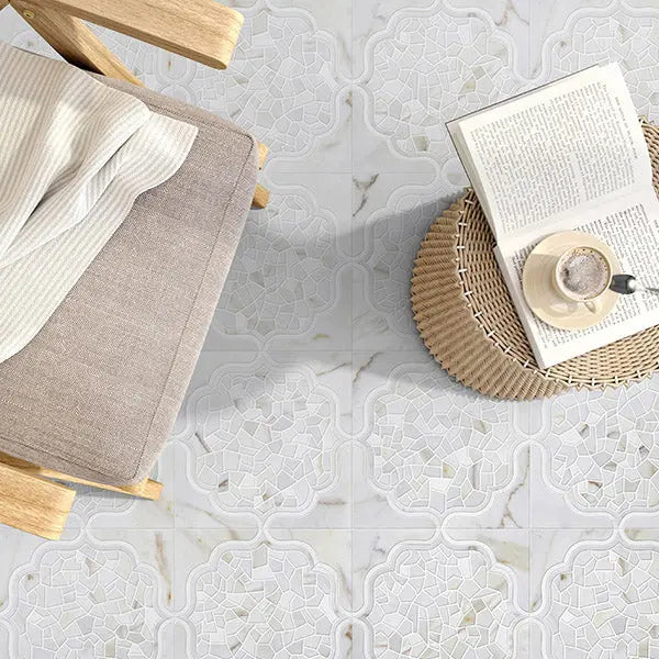 Shop Mir Skalini Carnaby WhiteÂ |Â Â  Artistic Tile & Stone