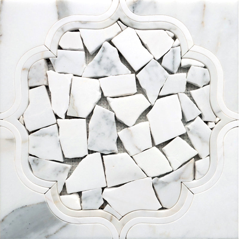 Shop Mir Skalini Carnaby White |   Artistic Tile & Stone