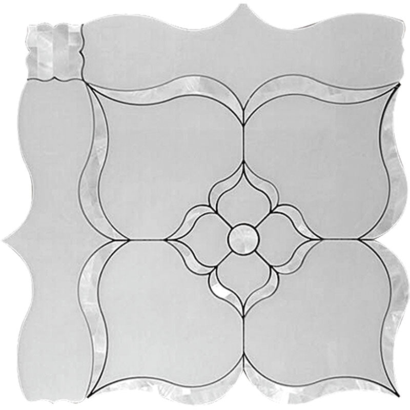 Shop Mir Skalini Coastal Flower |   Artistic Tile & Stone