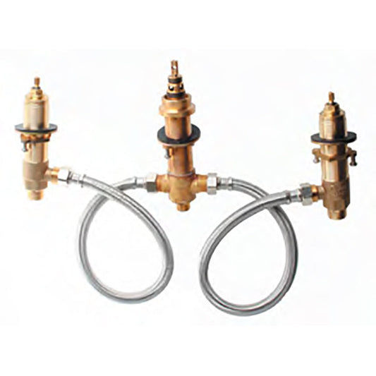 Shop Fluid 2004B Dual Handle Deck Mount Tub Filler Rough-in |   Artistic Tile & Stone