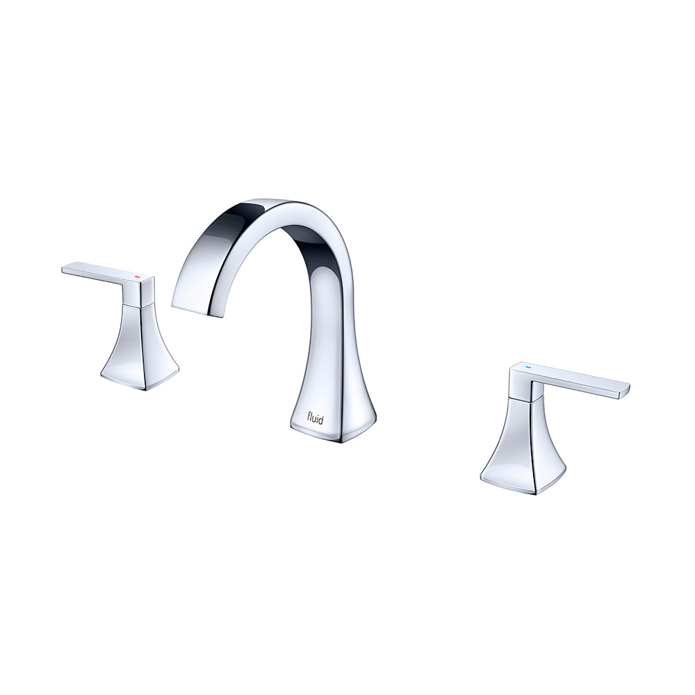 Shop Fluid F23006 Oceanside Dual Handle Lavatory Tap |   Artistic Tile & Stone