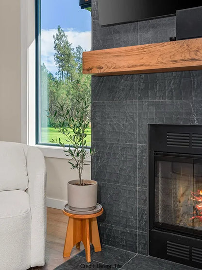 Shop Mir Jumanji Black Texture Deco |   Artistic Tile & Stone