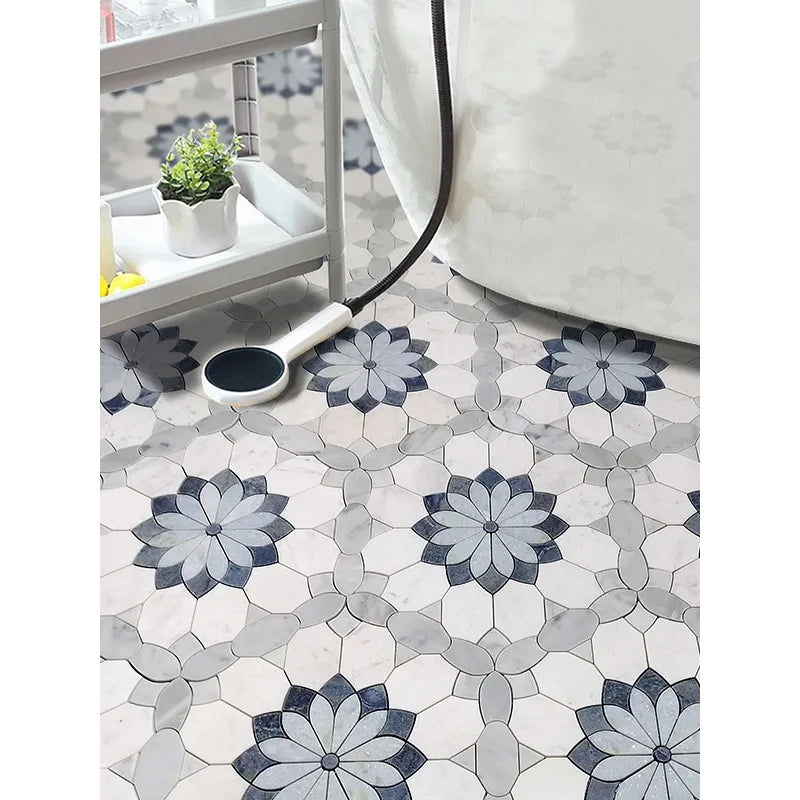 Shop Mir Skalini Merletto Azul |   Artistic Tile & Stone