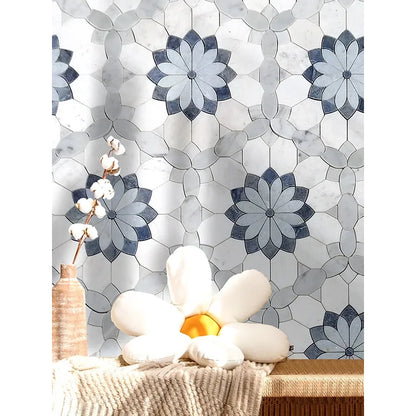 Shop Mir Skalini Merletto Azul |   Artistic Tile & Stone
