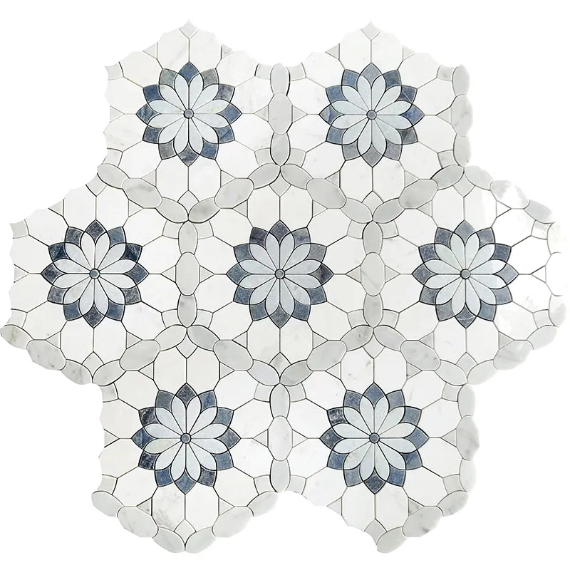 Shop Mir Skalini Merletto Azul |   Artistic Tile & Stone