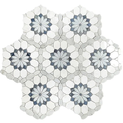 Shop Mir Skalini Merletto Azul |   Artistic Tile & Stone