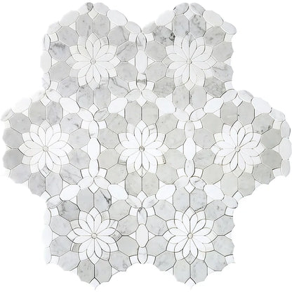 Shop Mir Skalini Merletto Bianco |   Artistic Tile & Stone