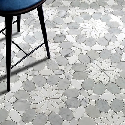 Shop Mir Skalini Merletto Bianco |   Artistic Tile & Stone