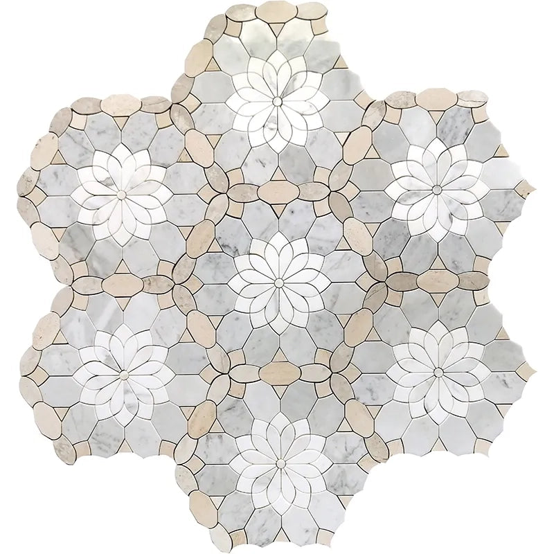 Shop Mir Skalini Merletto Beige |   Artistic Tile & Stone