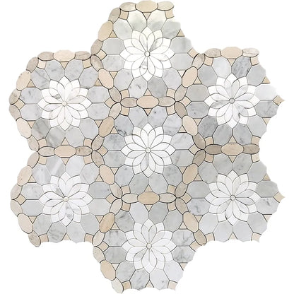 Shop Mir Skalini Merletto Beige |   Artistic Tile & Stone