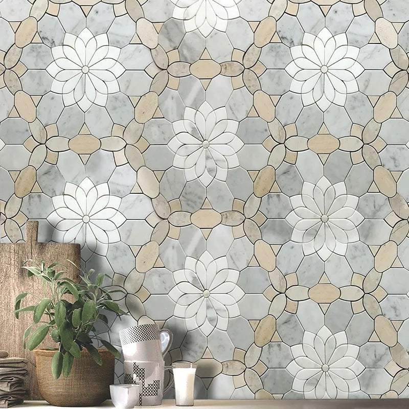 Shop Mir Skalini Merletto Beige |   Artistic Tile & Stone